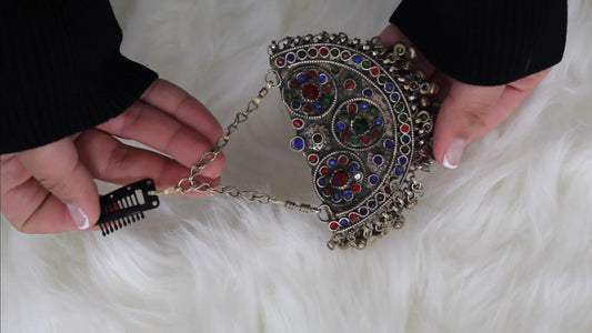 How to set an Afghan Headpiece