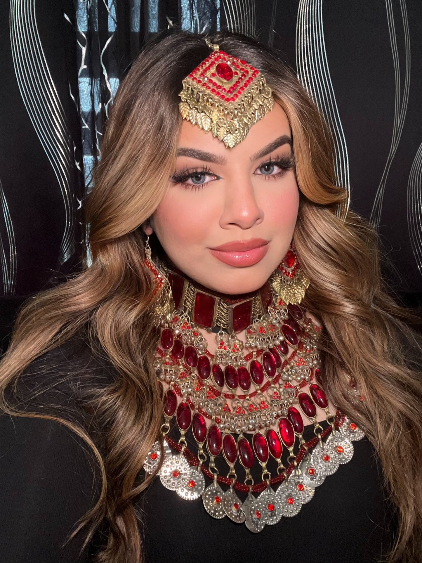 Vintage Afghan Jewelry Set - Aziza