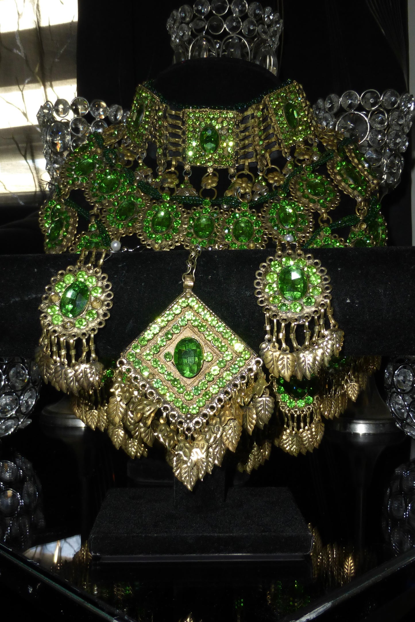 Vintage Afghan Jewelry Set - Henna