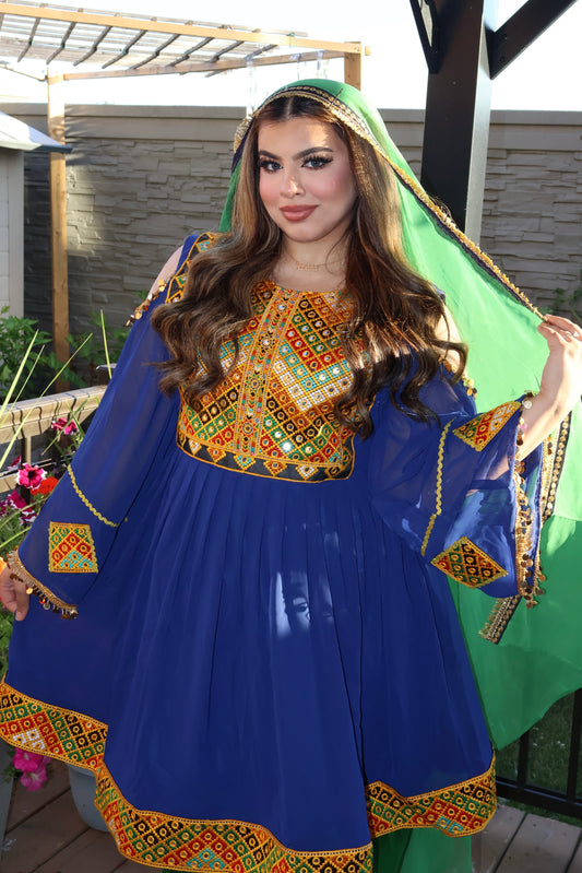 Afghan Dress - Helai