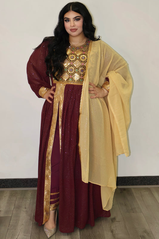 Afghan Dress - Yousra