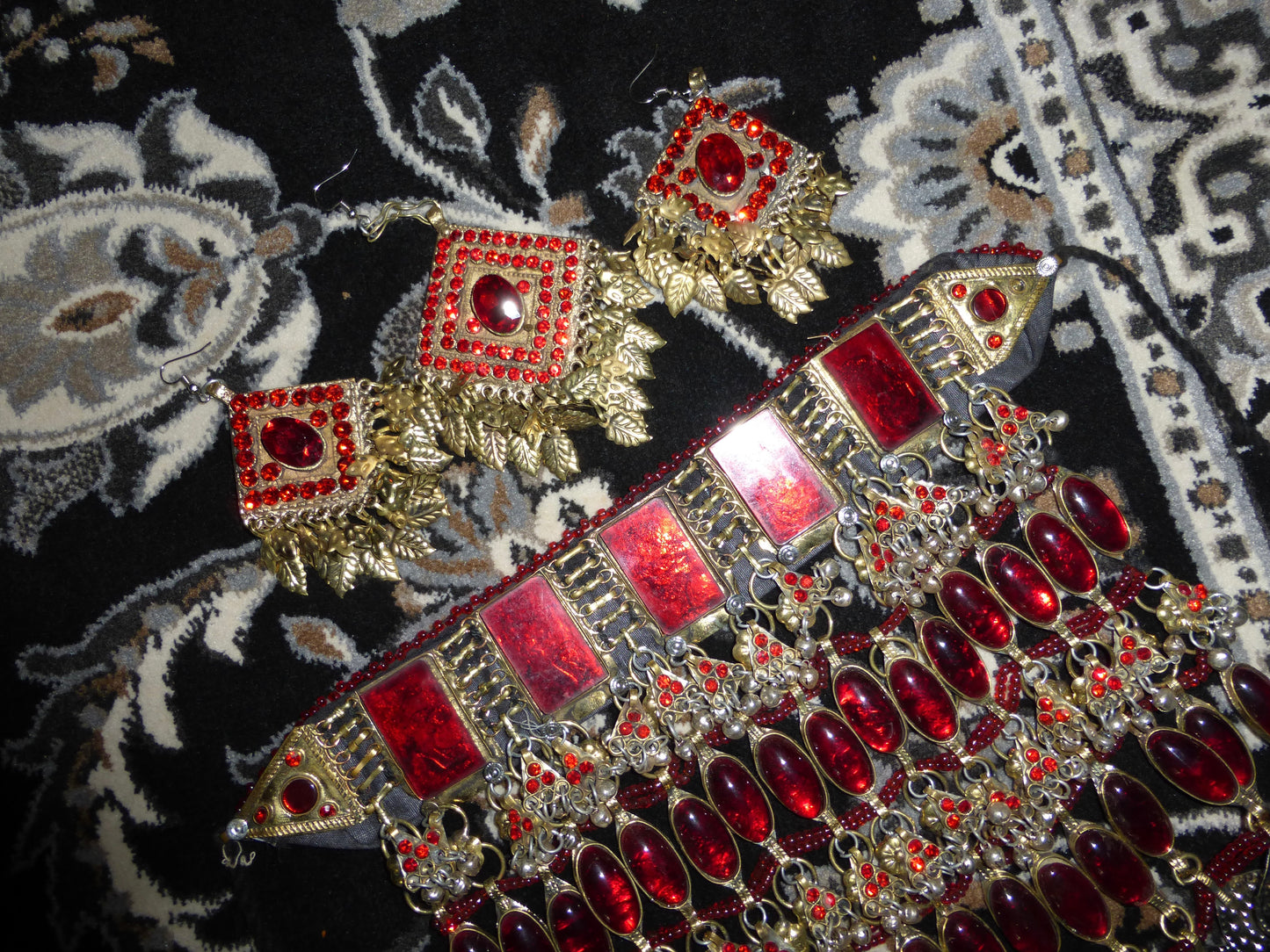 Vintage Afghan Jewelry Set - Aziza