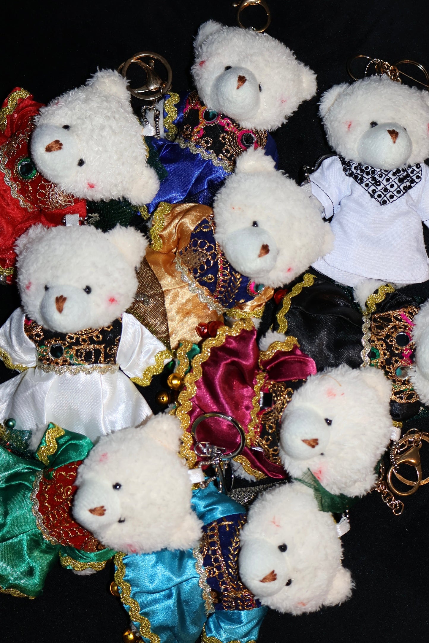 Afghan Teddy Bear Keychains
