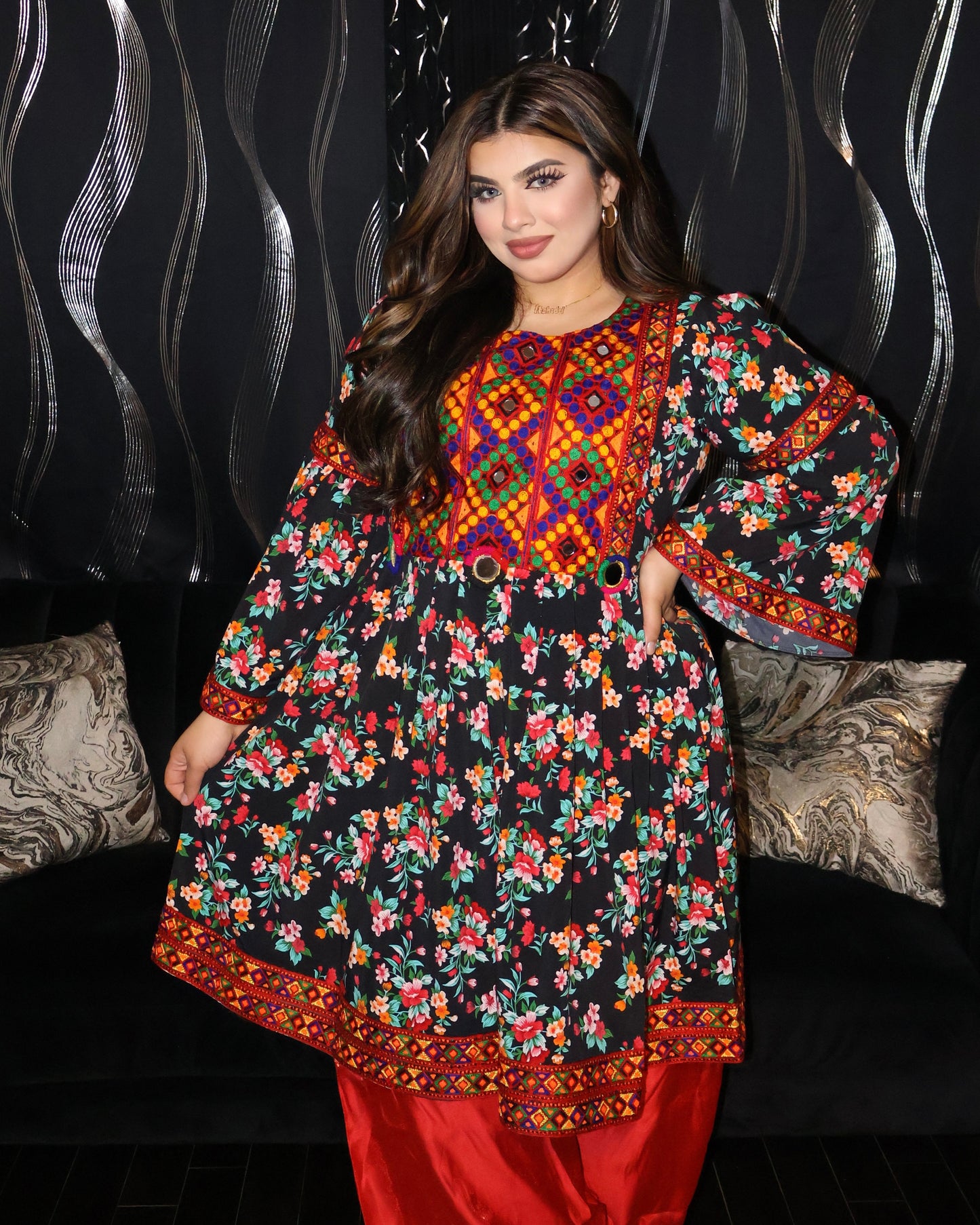 Afghan Dress - Leena