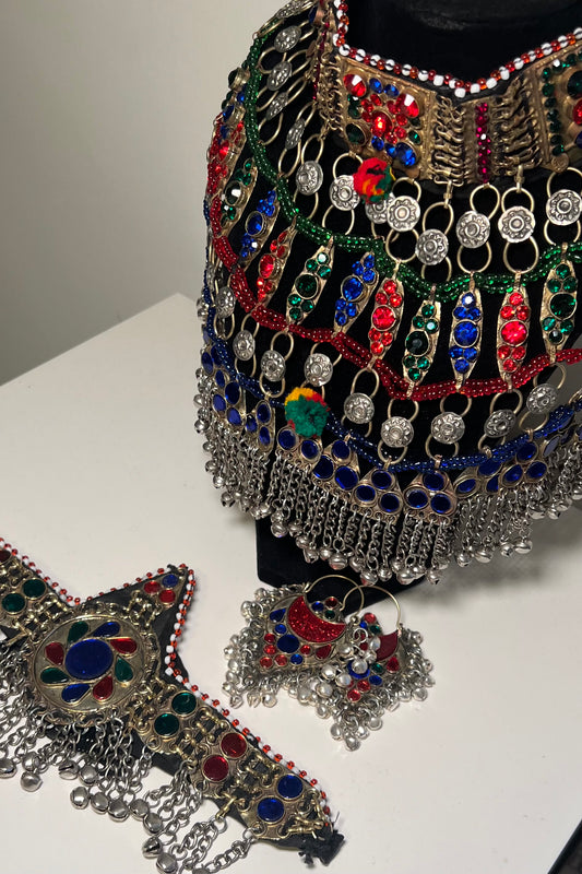 Vintage Afghan Jewelry Set - Shabana
