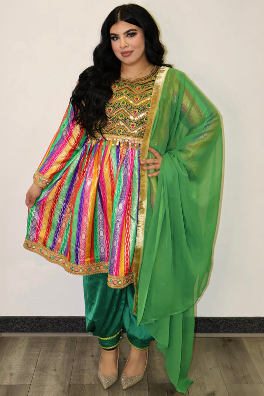 Afghan Dress - Basira