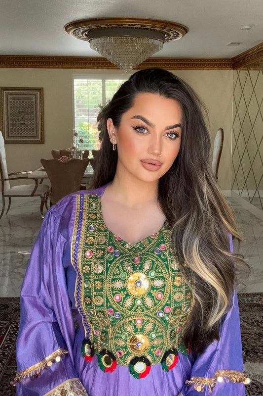 Afghan Dress - Crystal