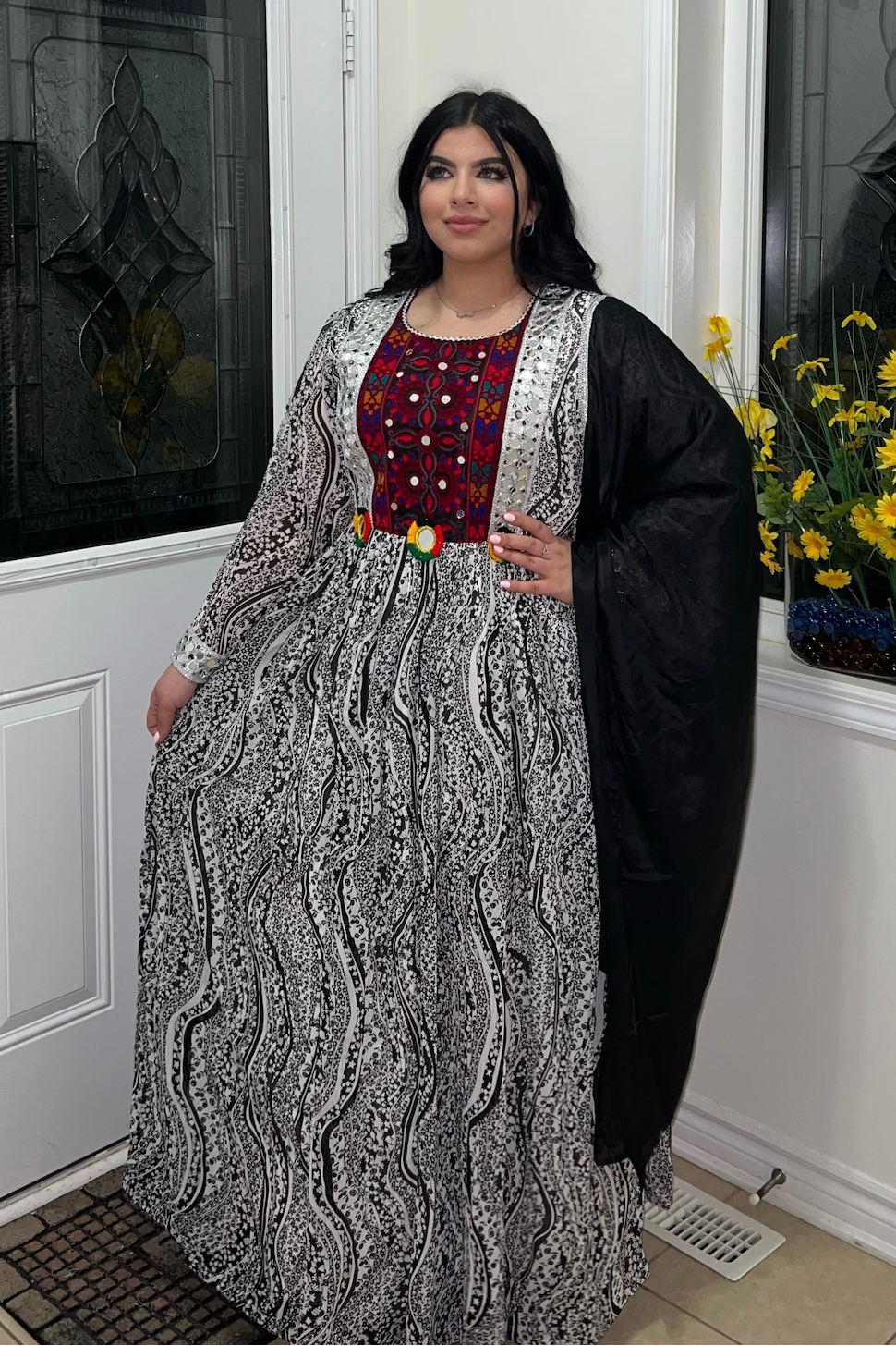 Afghan Dress - Kinaaz