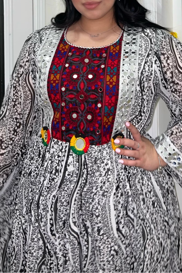 Afghan Dress - Kinaaz