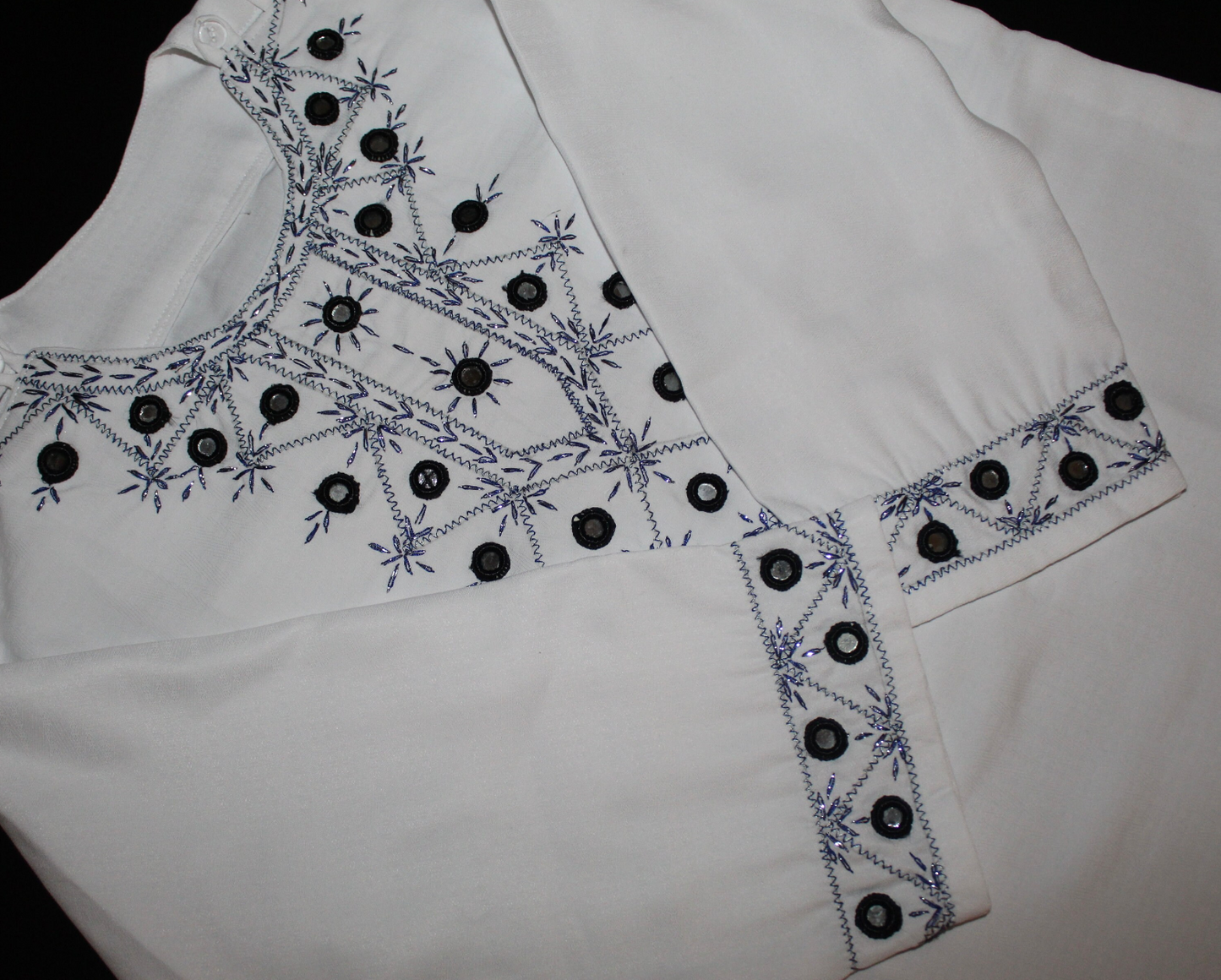 Boys Afghan Clothes - White Ghara