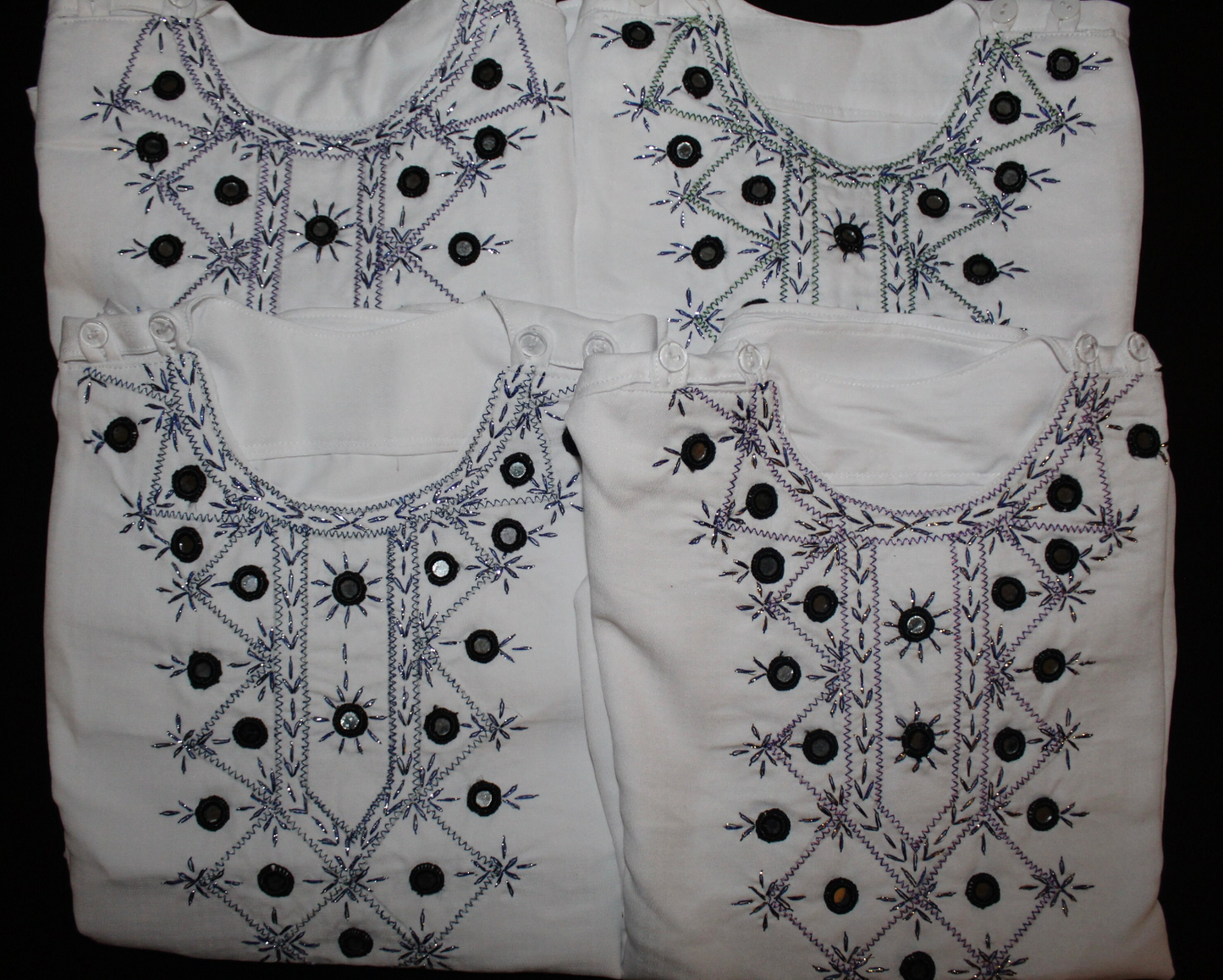 Boys Afghan Clothes - White Ghara