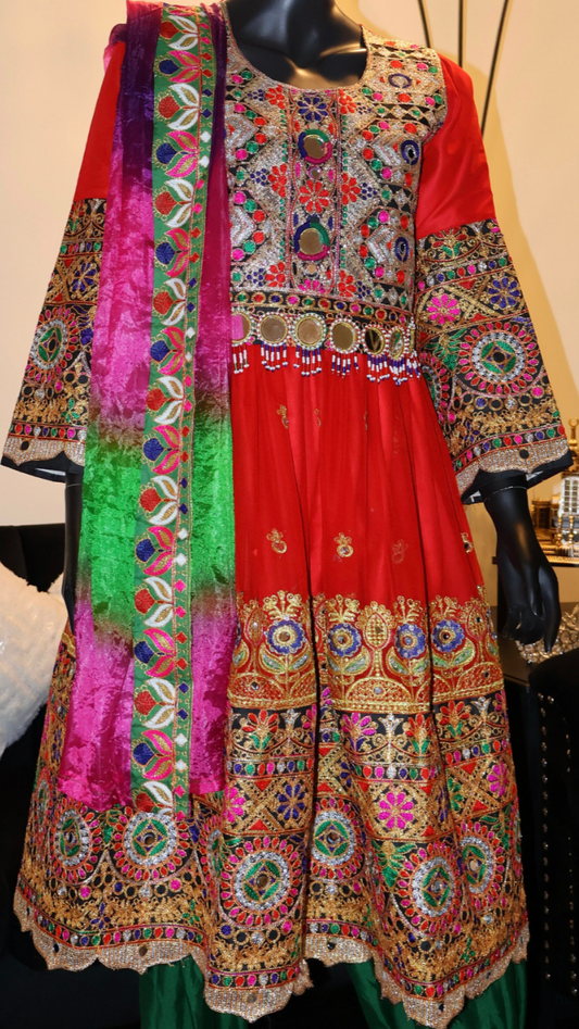 Afghan Dress - Alima