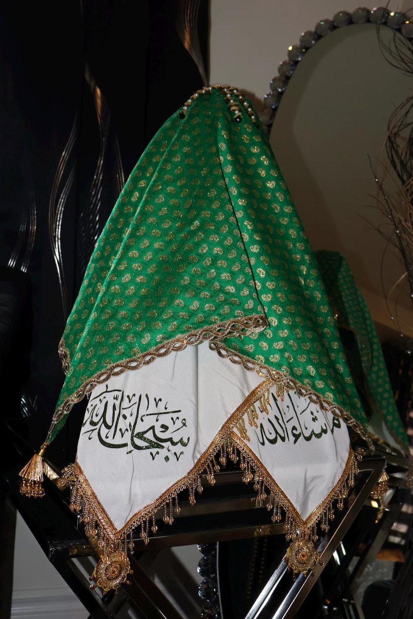 Handmade Kandahari Dusmal (Green)