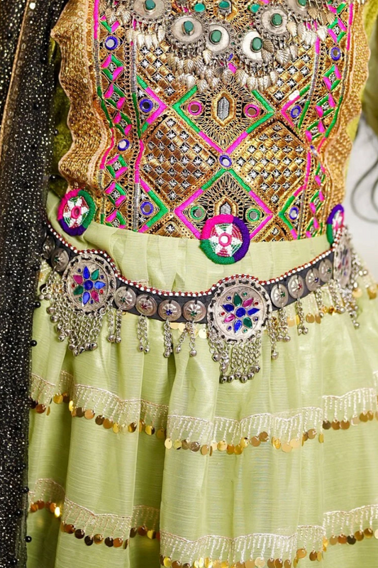 Afghan Belt - Amira Kamarband