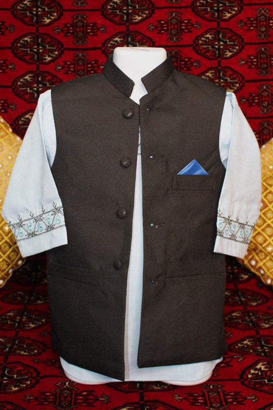 Afghan Boys Vest