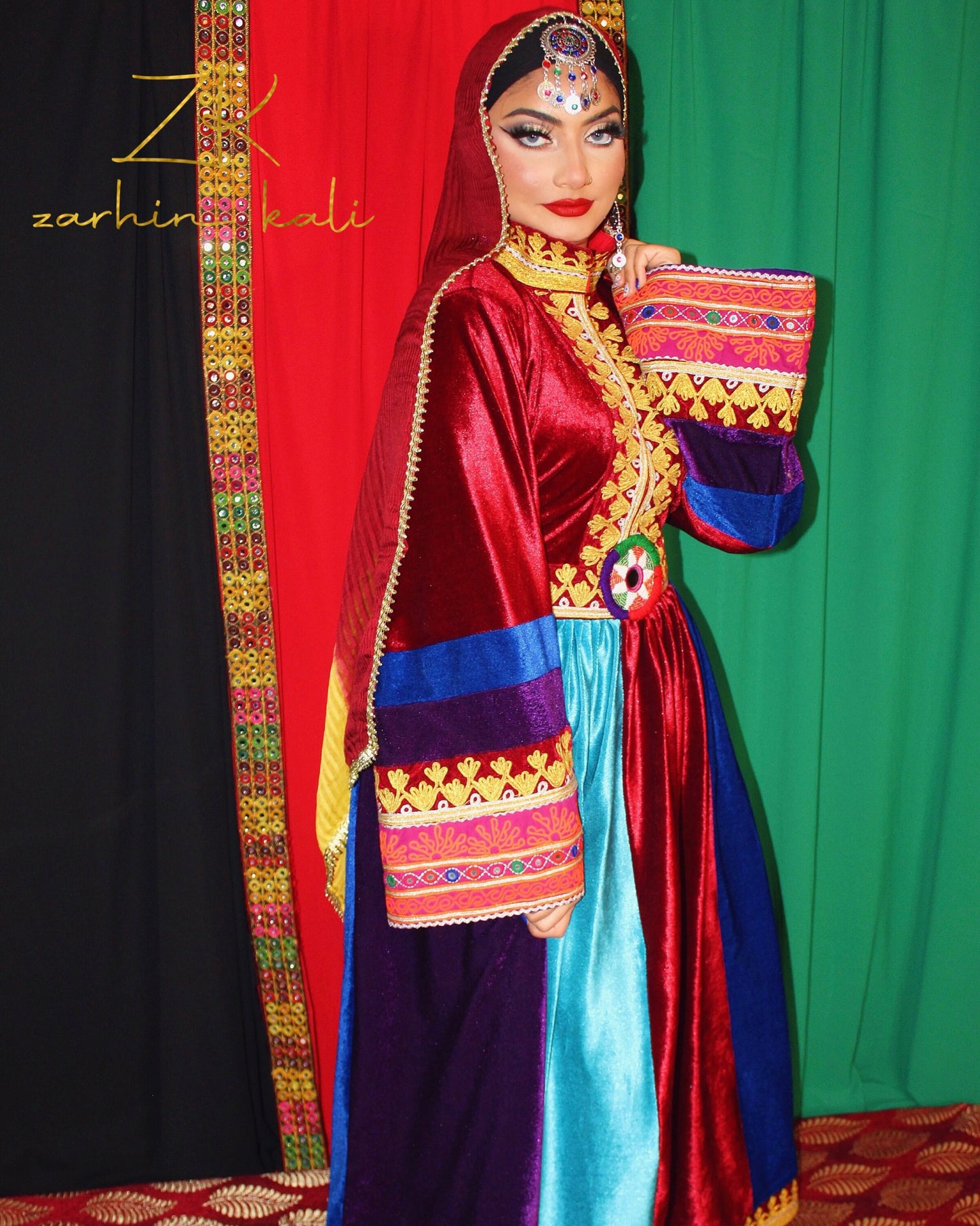 Afghan Dress - Bakhmal
