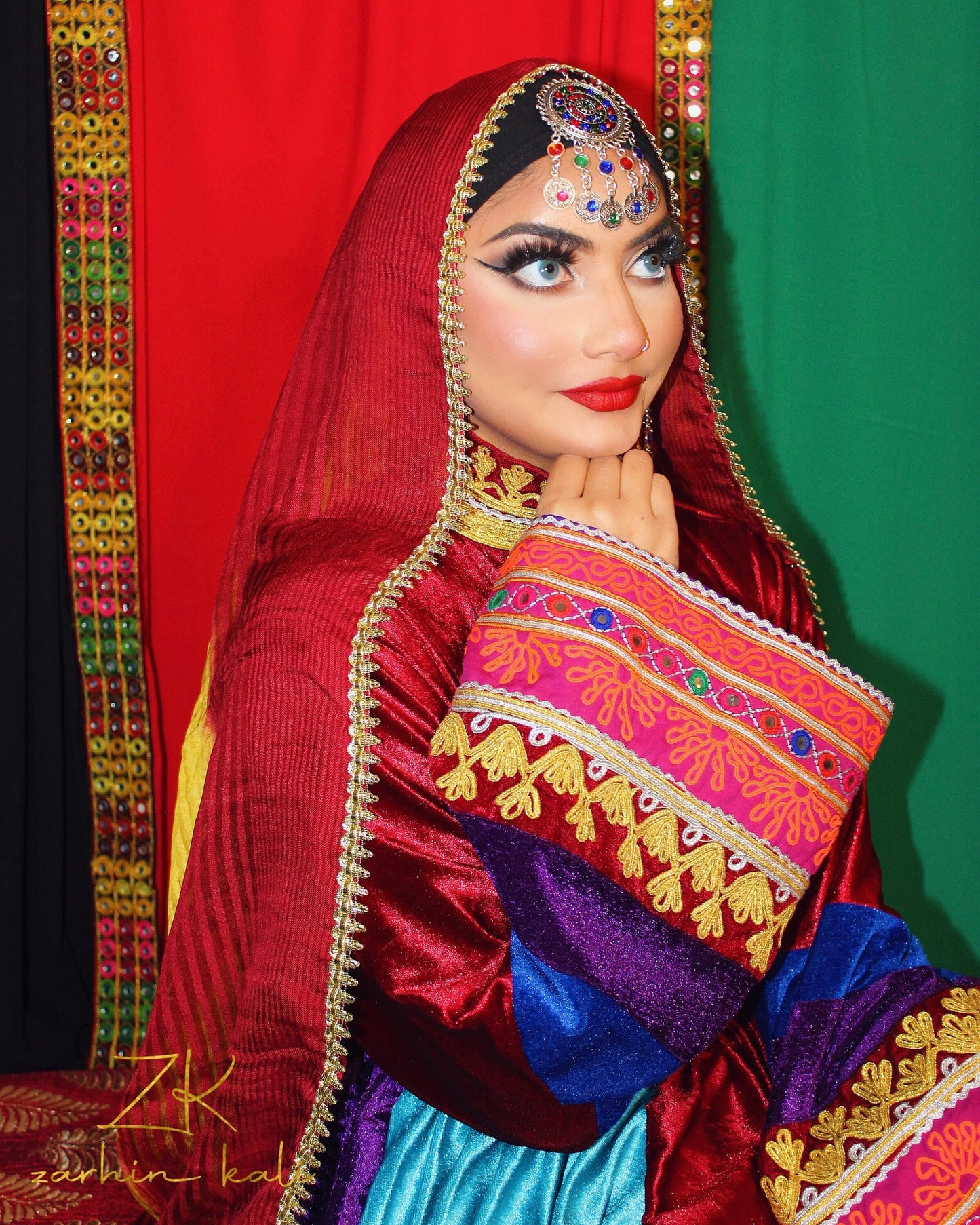 Afghan Dress - Bakhmal