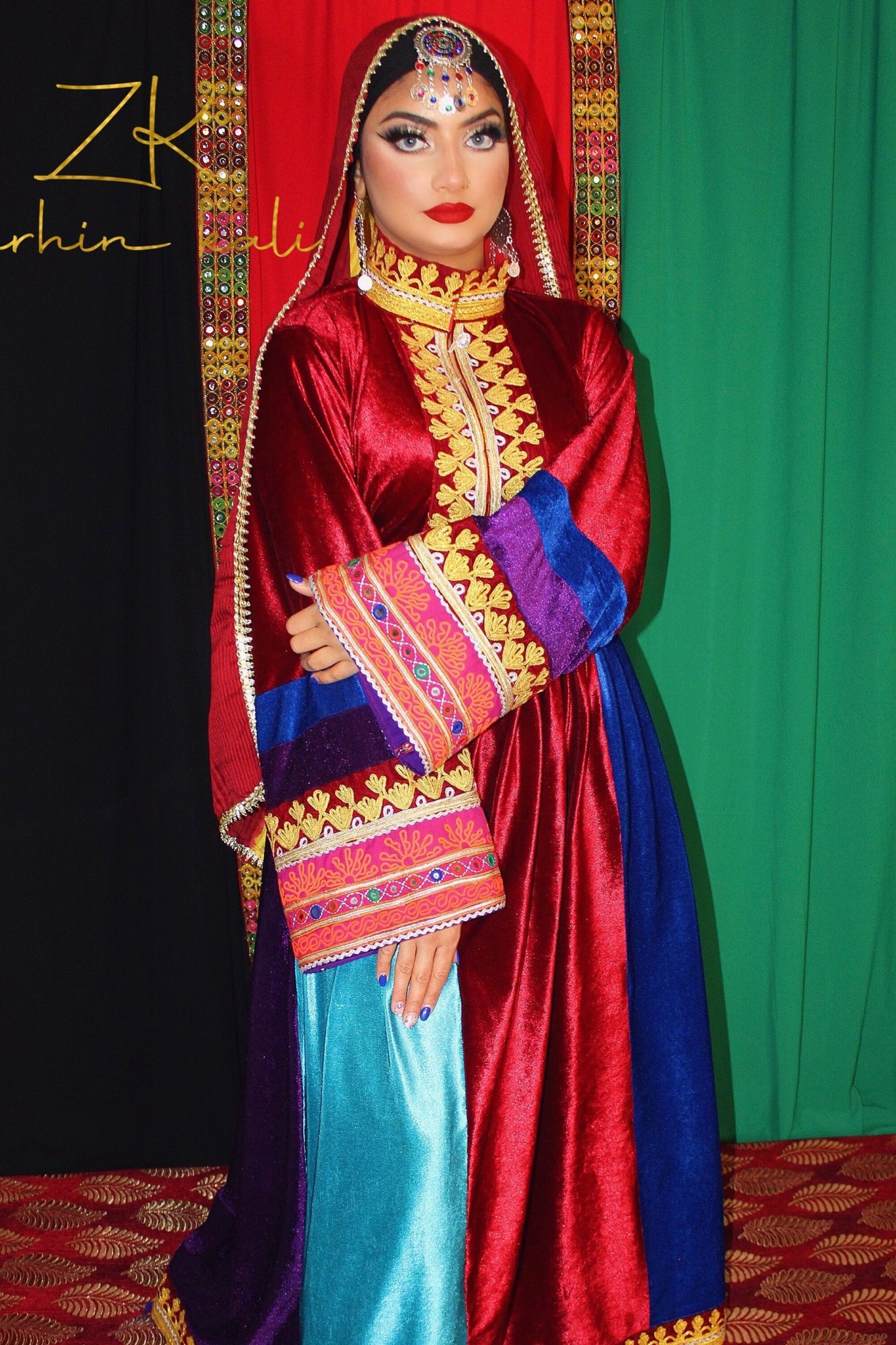 Afghan Dress - Bakhmal