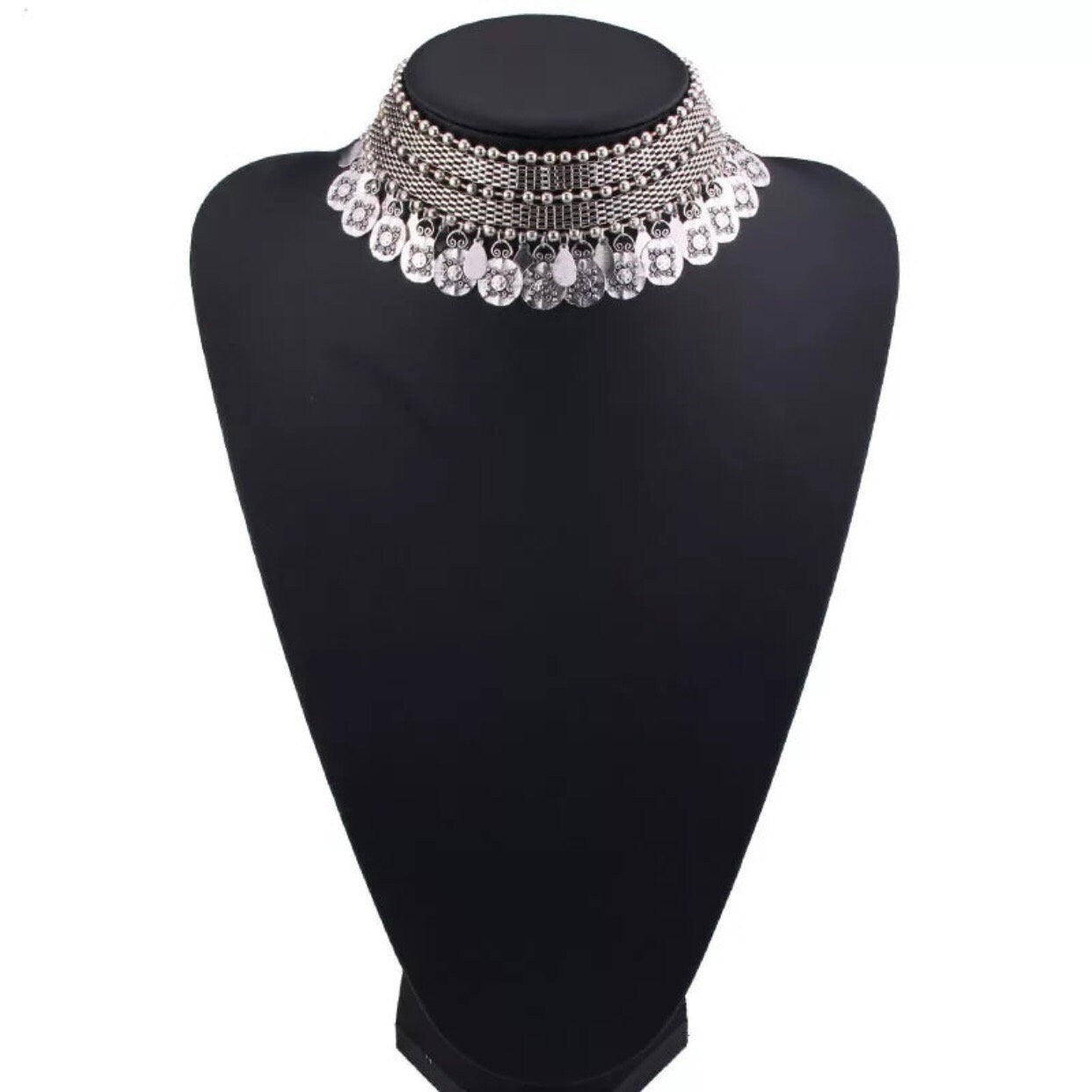 Afghan Oxidized Jewelry Set