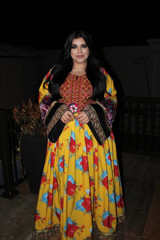 Afghan Dress - Samaira