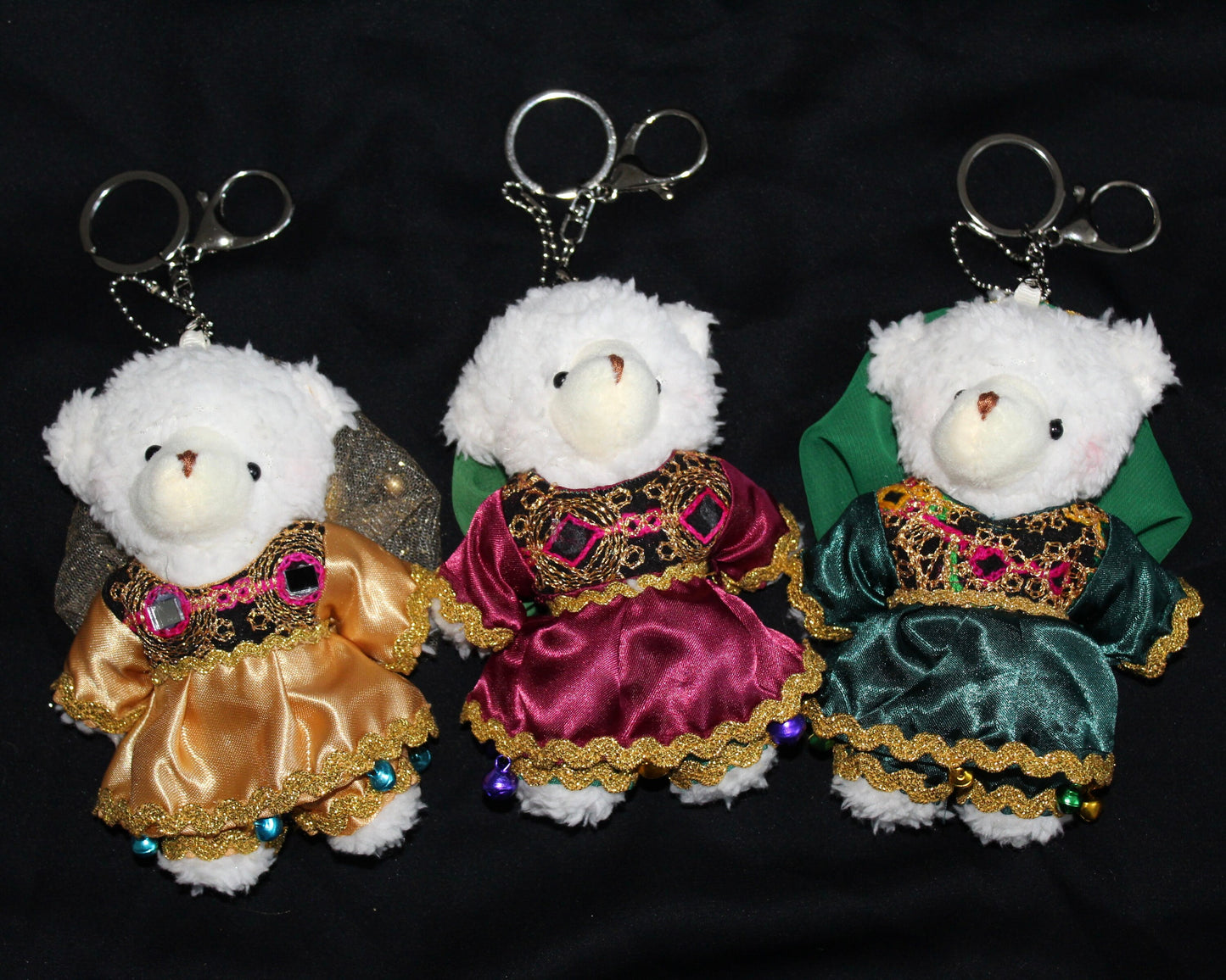 Afghan Teddy Bear Keychains