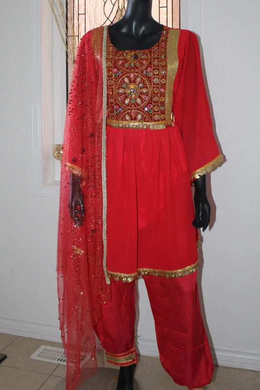 Afghan Dress - Mariyah
