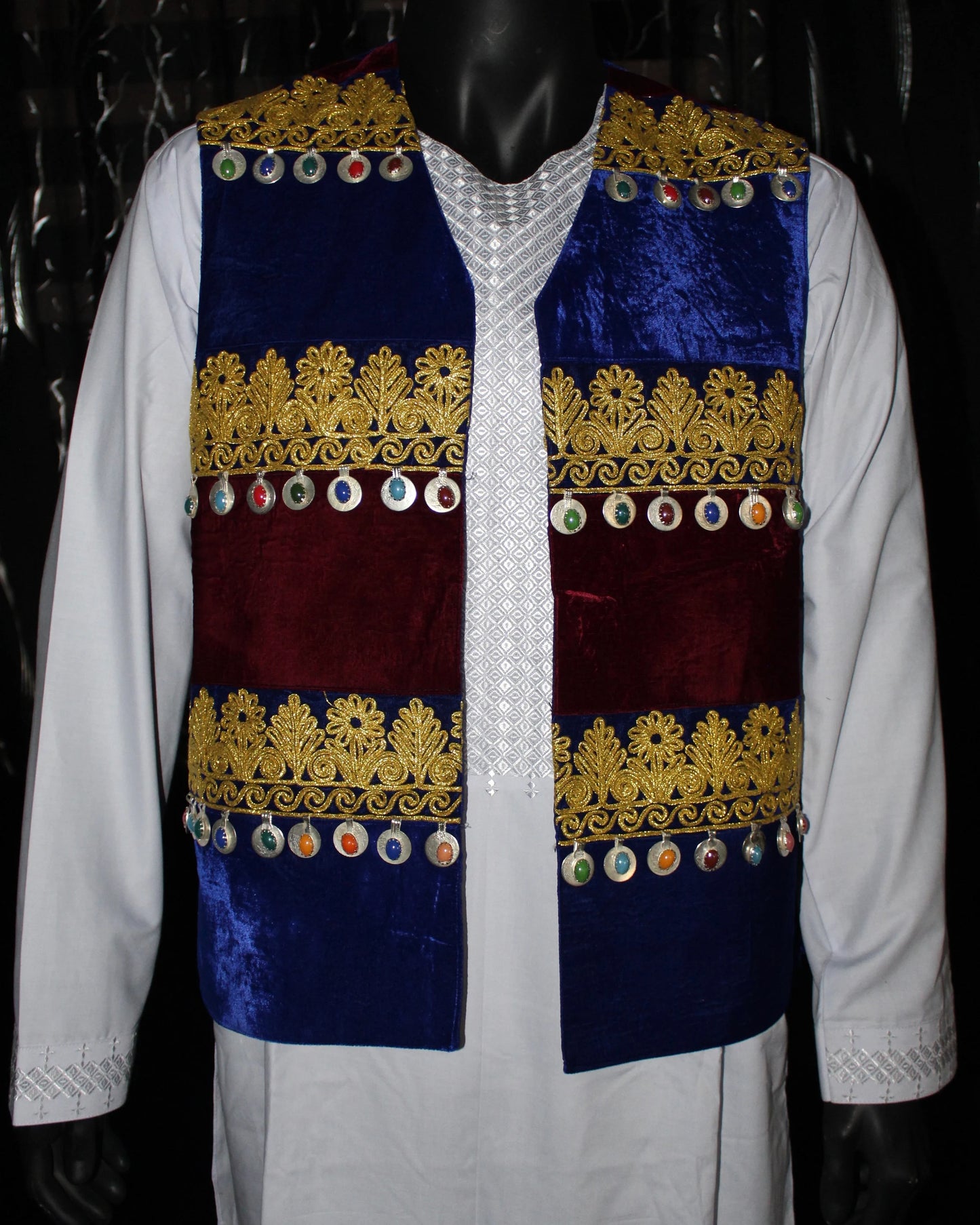 Afghan Mens Vest - Sultan