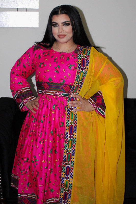 Afghan Dress - Gulrang