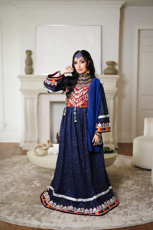 Afghan Bridal Dress - Elmira