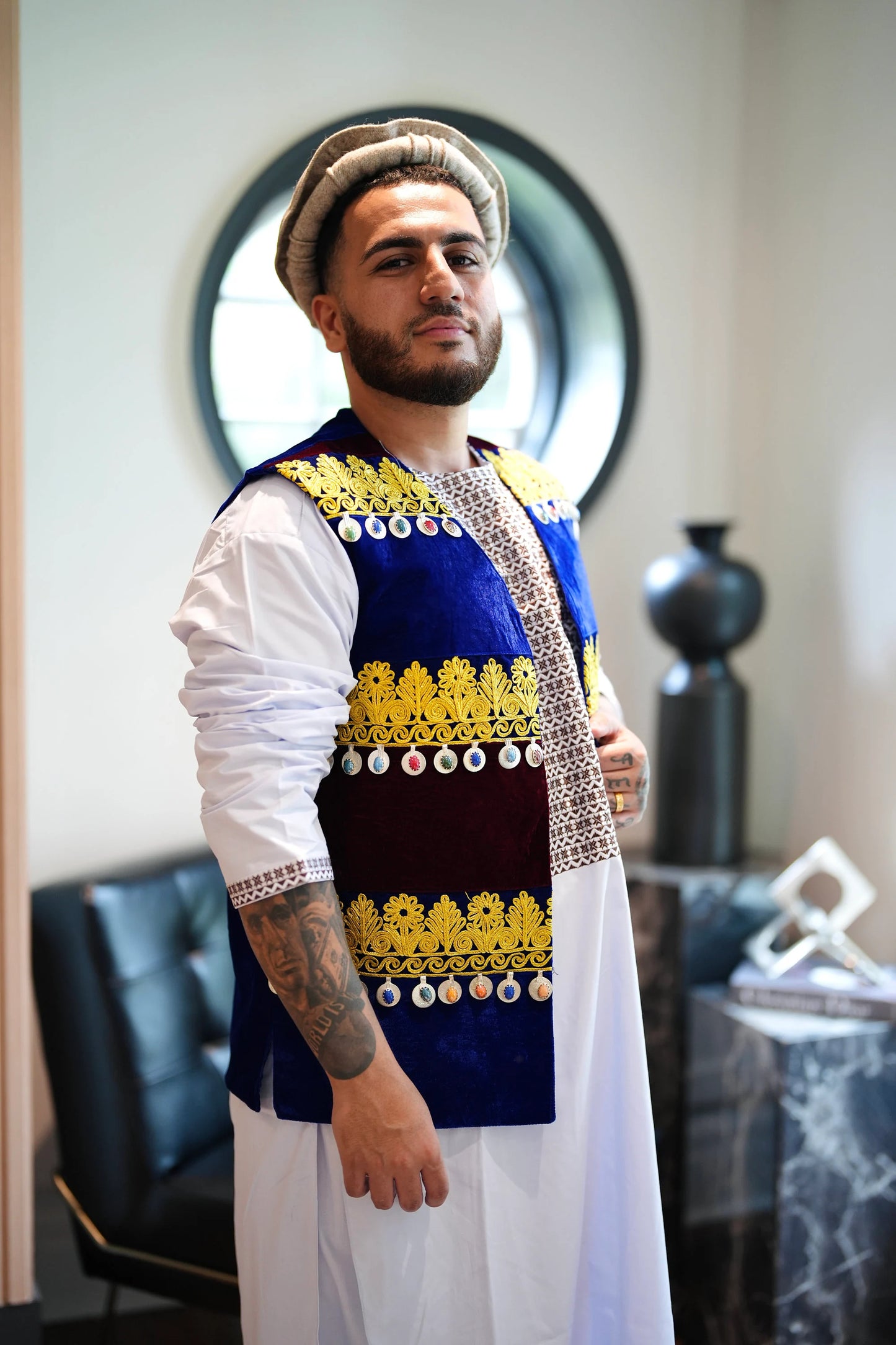 Afghan Mens Vest - Sultan
