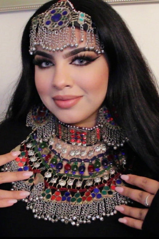 Vintage Afghan Jewelry Set - Faren