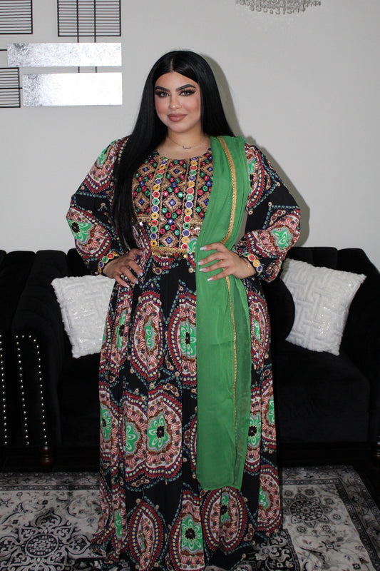 Afghan Dress - Asmina