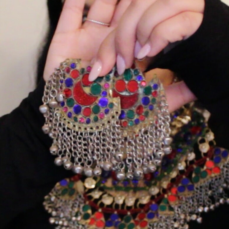 Vintage Afghan Jewelry Set - Faren