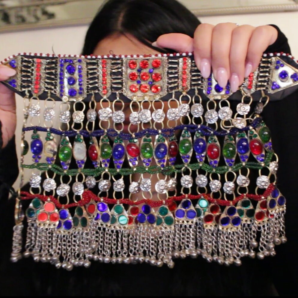 Vintage Afghan Jewelry Set - Faren