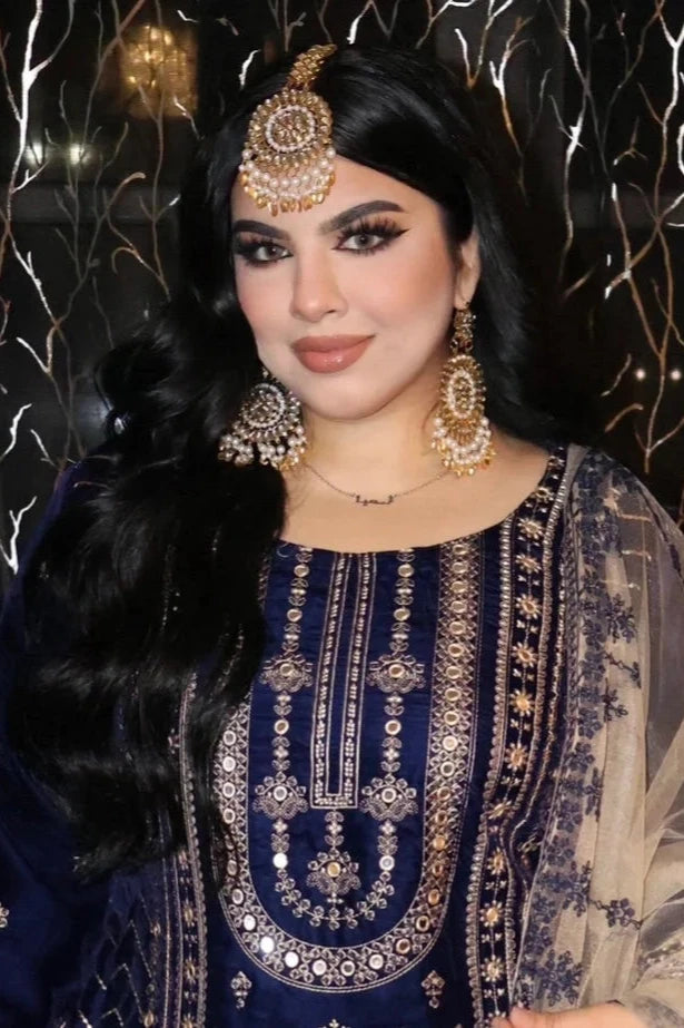 Pakistani 3 Piece Beaded Jewelry Set