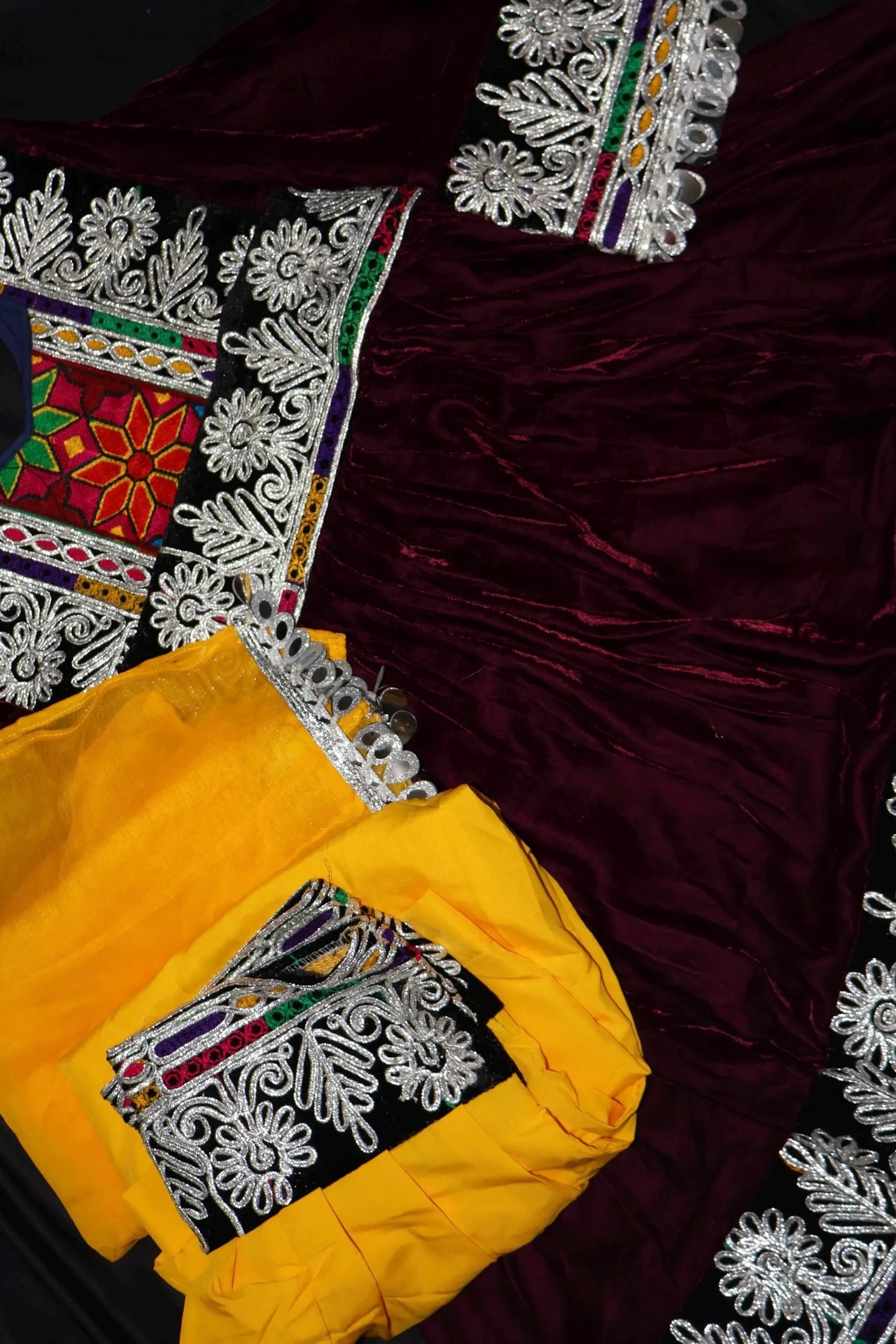 Girl's Afghan Dress - Nazia