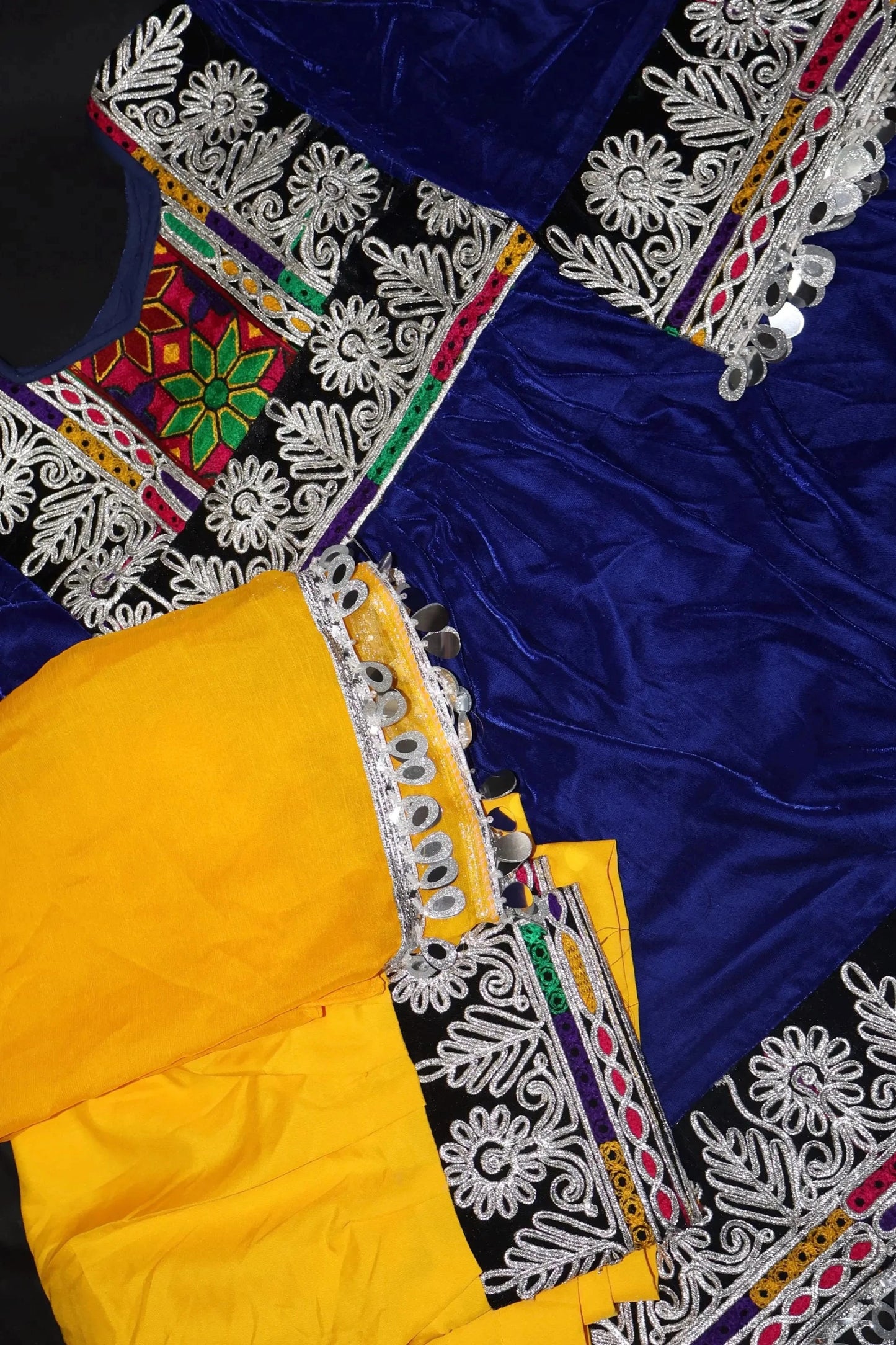 Girl's Afghan Dress - Nazia