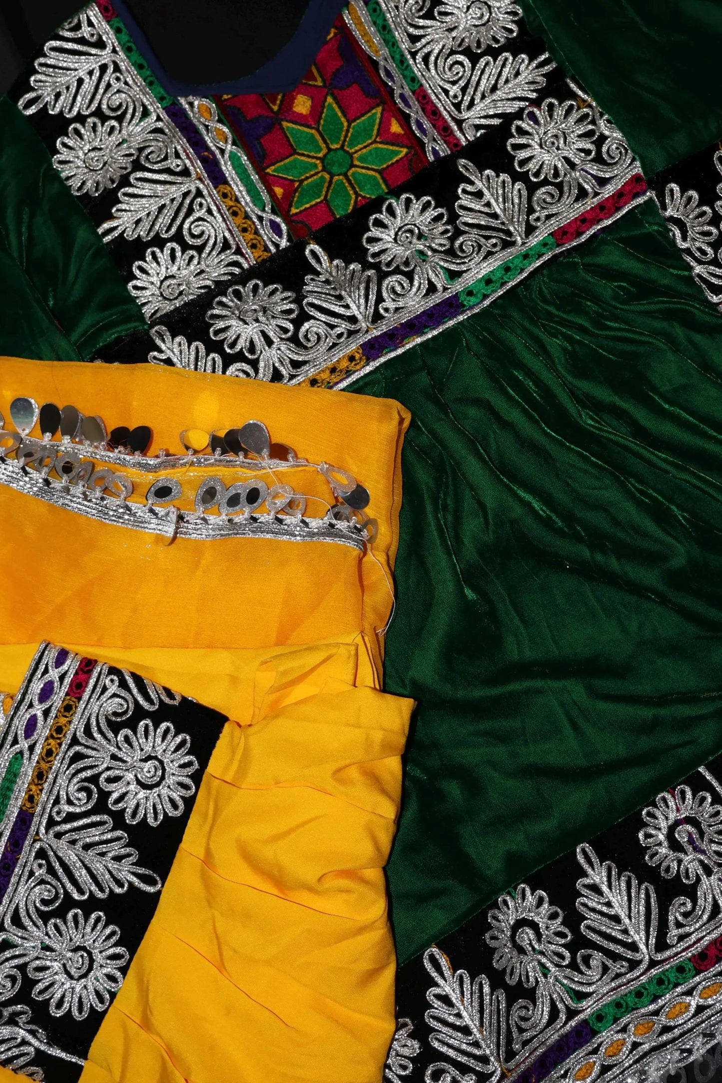 Girl's Afghan Dress - Nazia