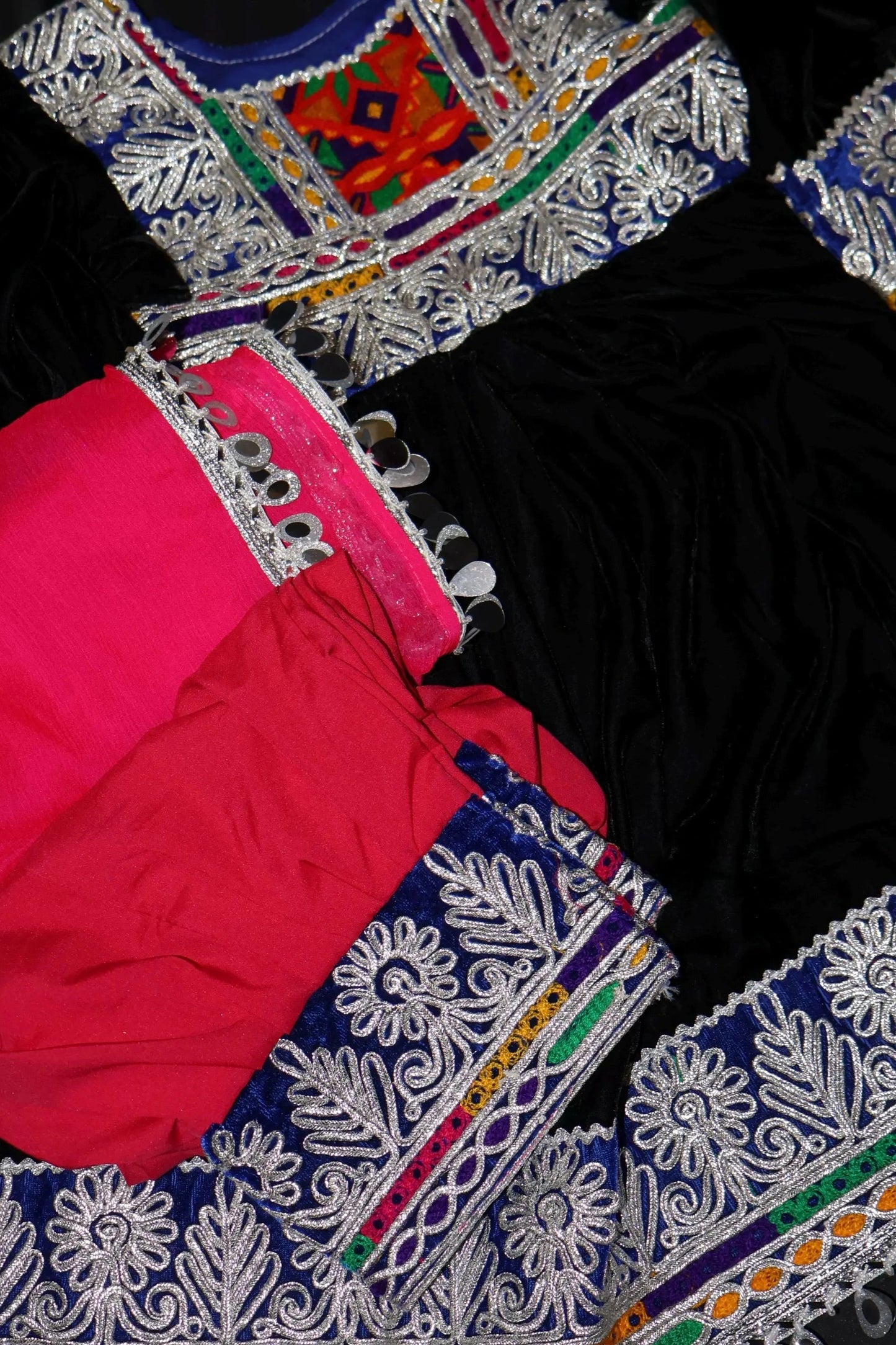 Girl's Afghan Dress - Nazia