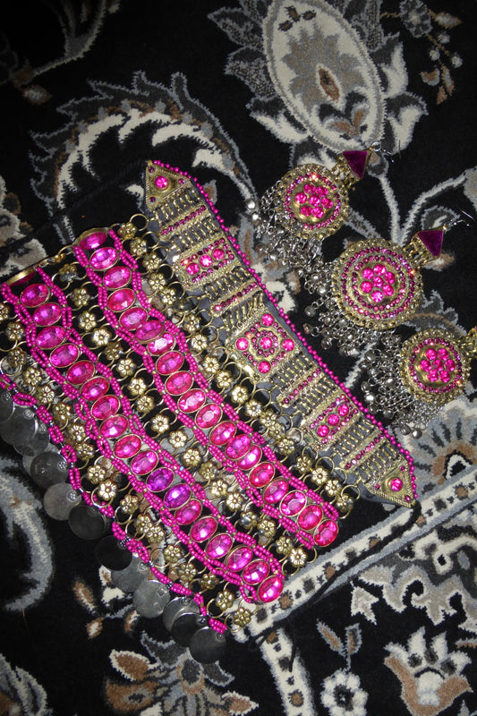 Vintage Afghan Jewelry Set - Yasamin