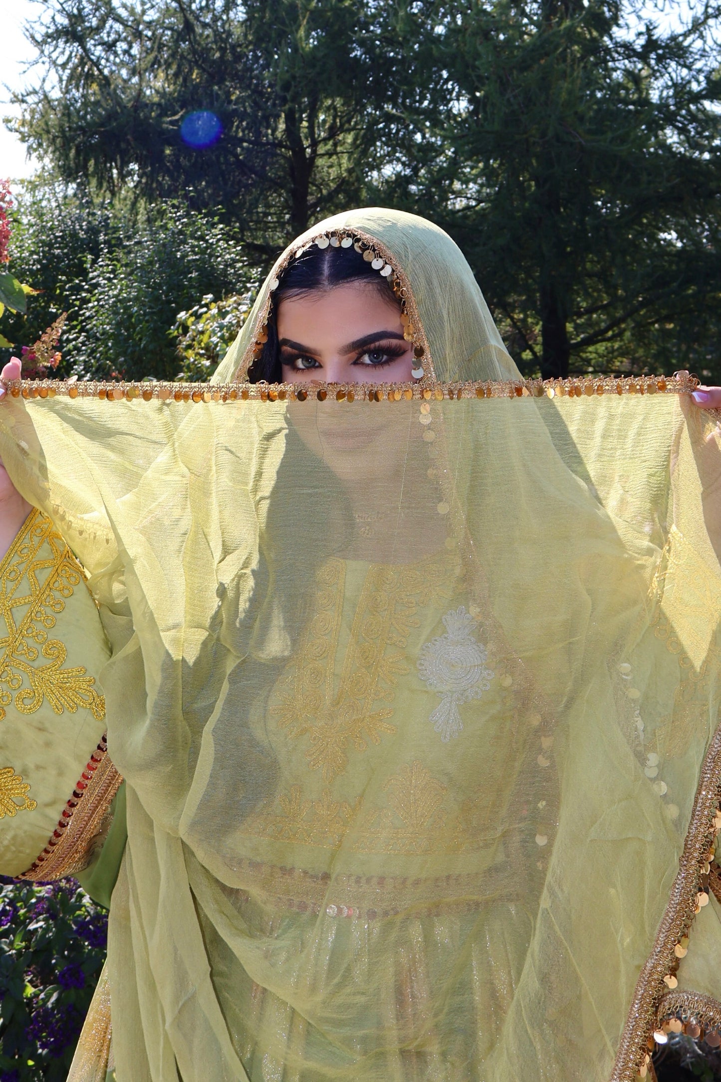 Afghan Dress - Zarhin (Light Green)