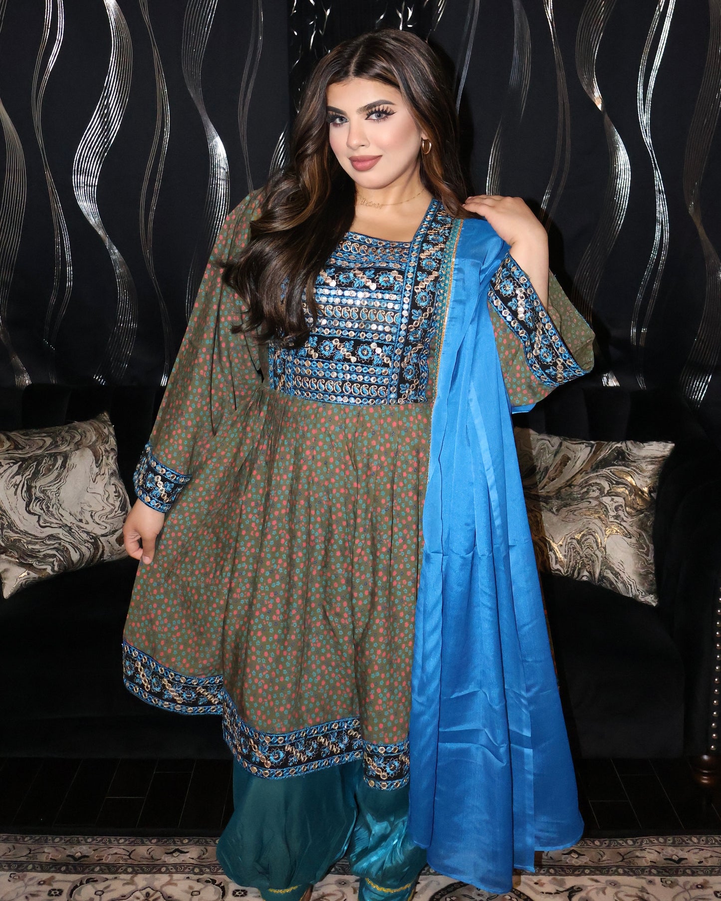 Afghan Dress - Gul