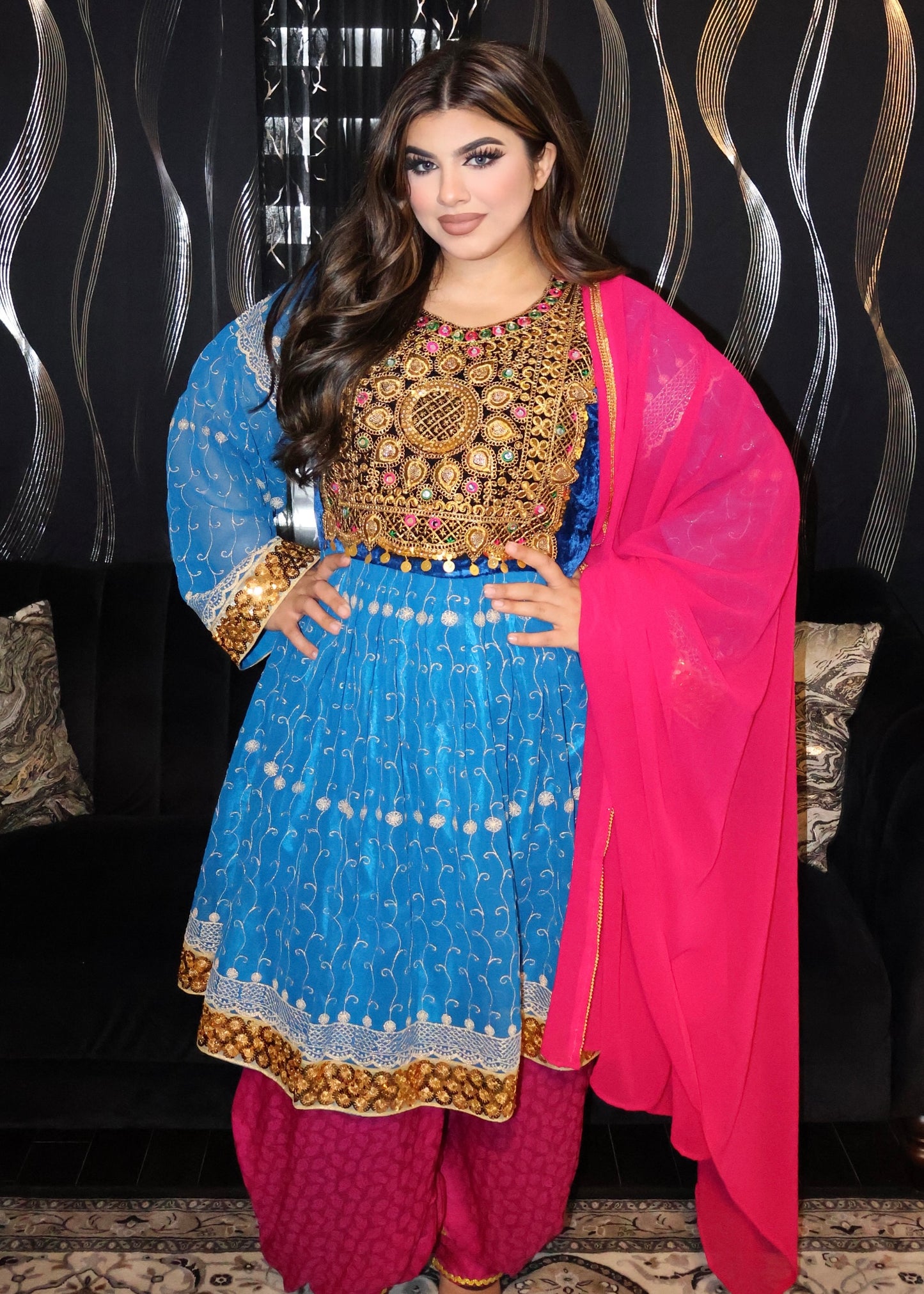 Afghan Dress - Nasreen