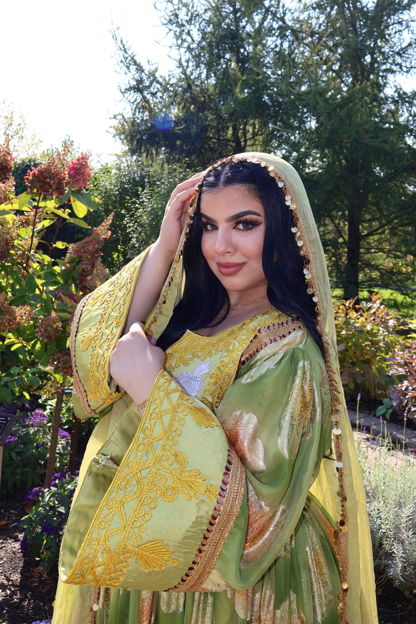 Afghan Dress - Zarhin (Light Green)
