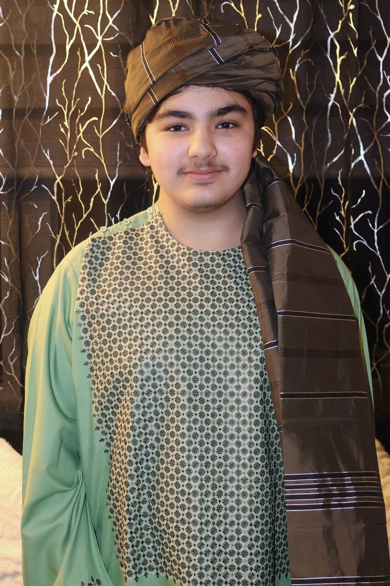 Afghan Turban - Kandahari Langota