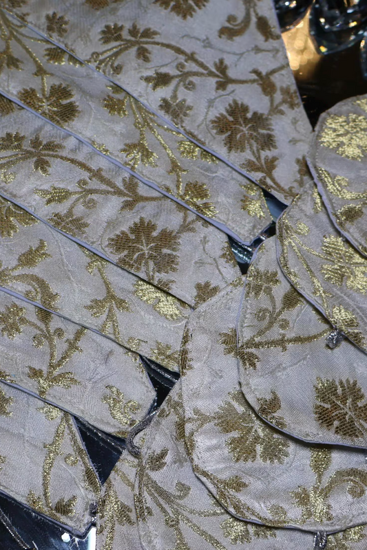 Handmade Afghan Henna Wraps (White)