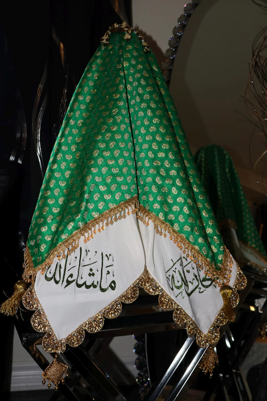 Handmade Kandahari Dusmal (Green)