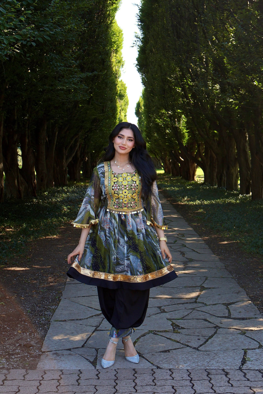 Afghan Dress - Amara