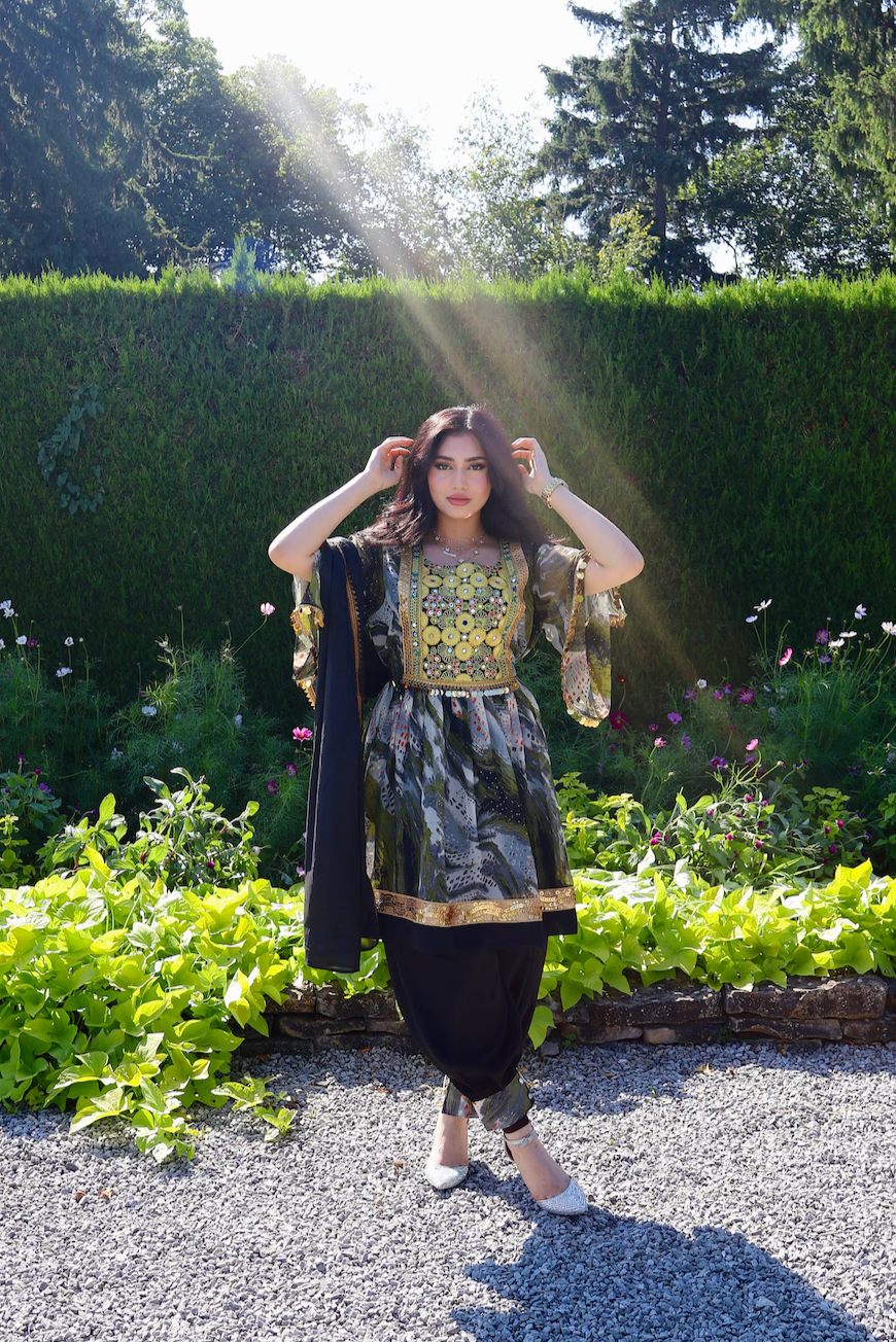 Afghan Dress - Amara