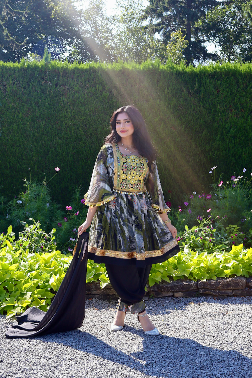 Afghan Dress - Amara